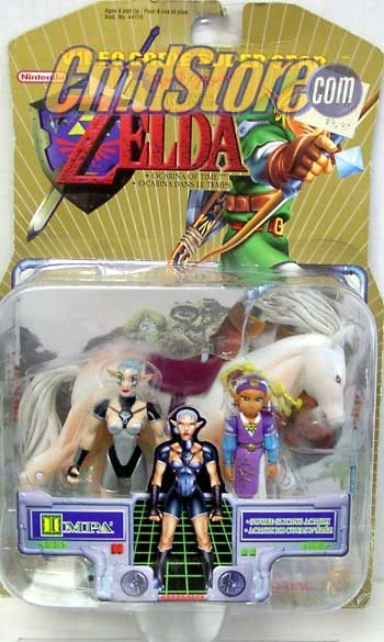 Nintendo Legend Of Zelda Ocarina Of Time Action Figures: Impa With Princess (Shelf Wear Packaging) 3 Nintendo Legend Of Zelda Ocarina Of Time Action Figures: Impa With Princess (Shelf Wear Packaging)