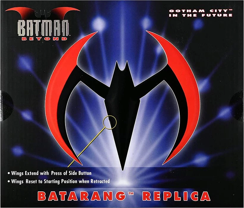Batman Beyond 8 Inch Prop Replica - Batarang Red 3 Batman Beyond 8 Inch Prop Replica - Batarang Red