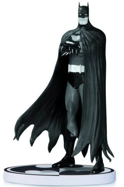 Batman Black & White 7 Inch Statue Figure - Batman By Brian Bolland