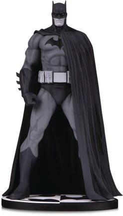 Batman Black & White 7 Inch Statue Figure - Batman By Jim Lee Version 3