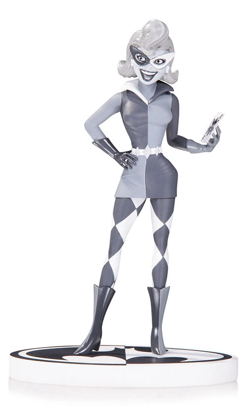Batman Black & White 7 Inch Statue Figure - Harley Quinn 2nd Edition By Dini 3 Batman Black & White 7 Inch Statue Figure - Harley Quinn 2nd Edition By Dini
