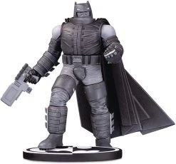 Batman Black & White 8 Inch Statue Figure - Armored Batman By Frank Miller