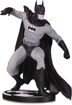 Batman Black & White 7 Inch Statue Figure - Batman By Gene Colan