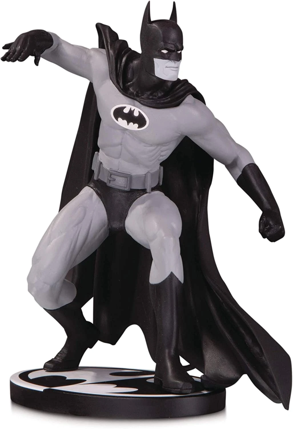 Batman Black & White 7 Inch Statue Figure - Batman By Gene Colan 3 Batman Black & White 7 Inch Statue Figure - Batman By Gene Colan