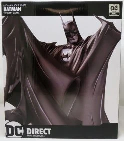 Batman Black & White 9 Inch Statue Figure Deluxe Series - Batman By Todd McFarlane First Edition