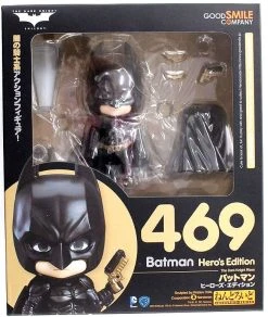 Batman The Dark Knight Rises 4 Inch Action Figure Nendoroid Series - Nendoroid Batman (Shelf Wear Packaging)