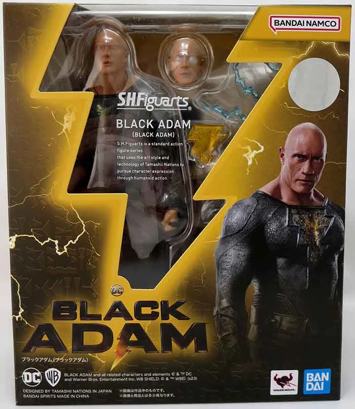 Black Adam 6 Inch Action Figure S.H. Figuarts - Black Adam 3 Black Adam 6 Inch Action Figure S.H. Figuarts - Black Adam