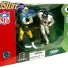 BRETT FAVRE Vs BRIAN URLACHER Deluxe NFL 2 Figure Pack McFarlane Sportspicks (Sub-Standard Packaging) -Model Toy Discount Store brfavsbrurde image