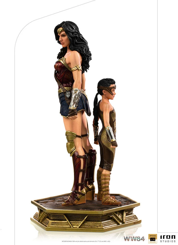 DC 1:10 Art Scale Series Wonder Woman 1984 8 Inch Statue Figure - Wonder Woman & Young Diana Iron Studios 906714 3 DC 1:10 Art Scale Series Wonder Woman 1984 8 Inch Statue Figure - Wonder Woman & Young Diana Iron Studios 906714