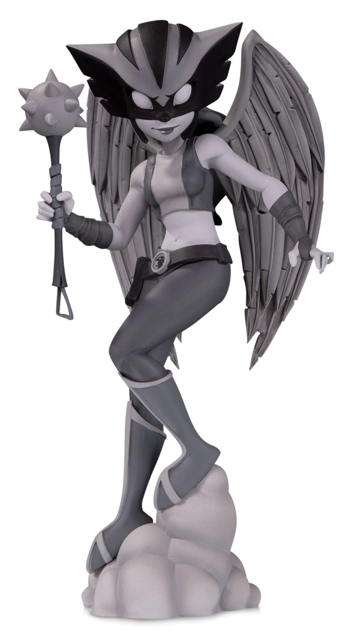 DC Artist Alley 6 Inch Statue Figure Chrissie Zullo - Hawkgirl Black & White 3 DC Artist Alley 6 Inch Statue Figure Chrissie Zullo - Hawkgirl Black & White