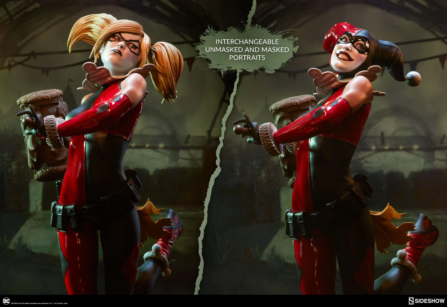 DC Collectible Batman 20 Inch Statue Figure Premium Format - Harley Quinn Sideshow 300474 3 DC Collectible Batman 20 Inch Statue Figure Premium Format - Harley Quinn Sideshow 300474