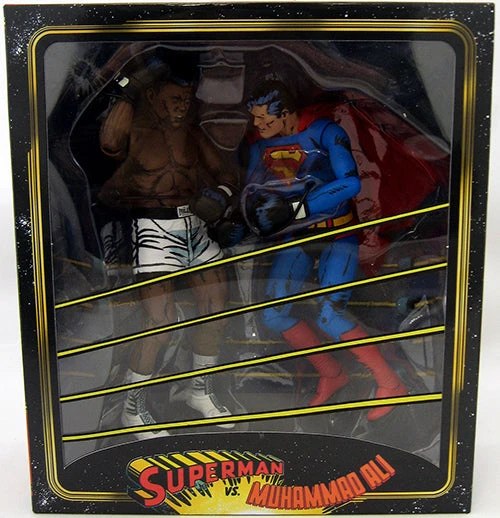 DC Comics Special Edition 7 Inch Action Figure 2-Pack Series - Superman Vs Muhammad Ali 3 DC Comics Special Edition 7 Inch Action Figure 2-Pack Series - Superman Vs Muhammad Ali