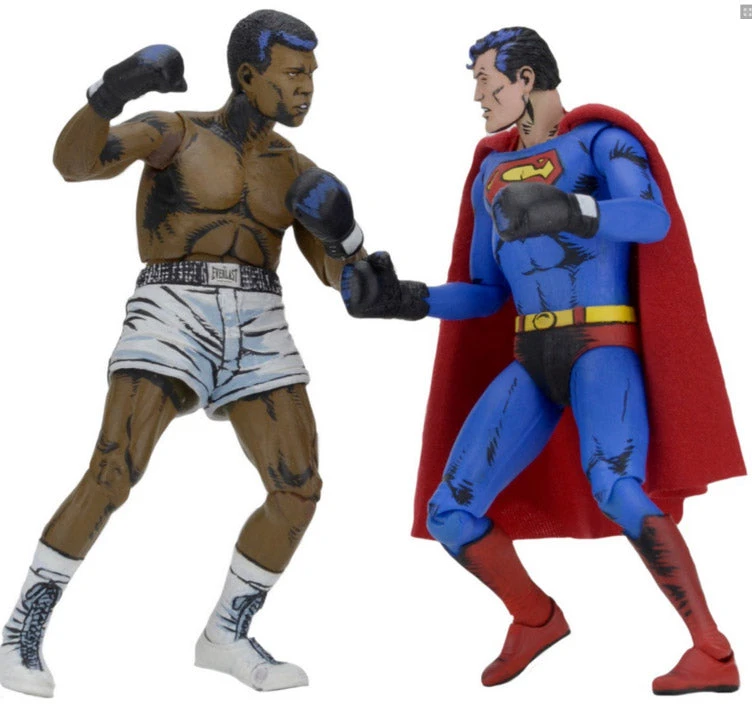 DC Comics Special Edition 7 Inch Action Figure 2-Pack Series - Superman Vs Muhammad Ali 4 DC Comics Special Edition 7 Inch Action Figure 2-Pack Series - Superman Vs Muhammad Ali - Image 2