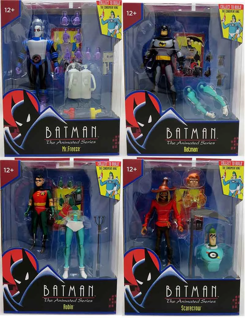 DC Direct Batman The Animated Series 6 Inch Action Figure Wave 1 - Set Of 4 (Batman - Robin - Scarecrow - Freeze) 4 DC Direct Batman The Animated Series 6 Inch Action Figure Wave 1 - Set Of 4 (Batman - Robin - Scarecrow - Freeze) - Image 2