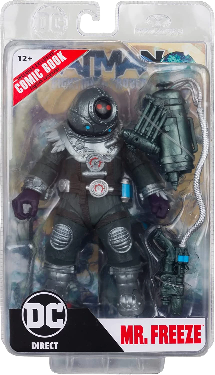 DC Direct Comic 7 Inch Action Figure Batman Wave 4 - Mr. Freeze 3 DC Direct Comic 7 Inch Action Figure Batman Wave 4 - Mr. Freeze