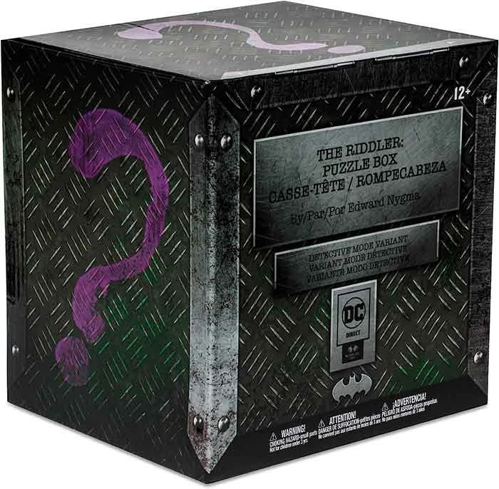 DC Direct The Batman Life Size Prop Replica - Riddler Puzzle Box (Detective Mode Variant) 4 DC Direct The Batman Life Size Prop Replica - Riddler Puzzle Box (Detective Mode Variant) - Image 2