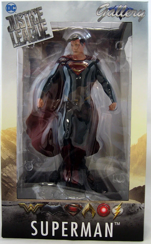 DC Gallery 9 Inch Statue Figure Justice League Movie - Superman 3 DC Gallery 9 Inch Statue Figure Justice League Movie - Superman