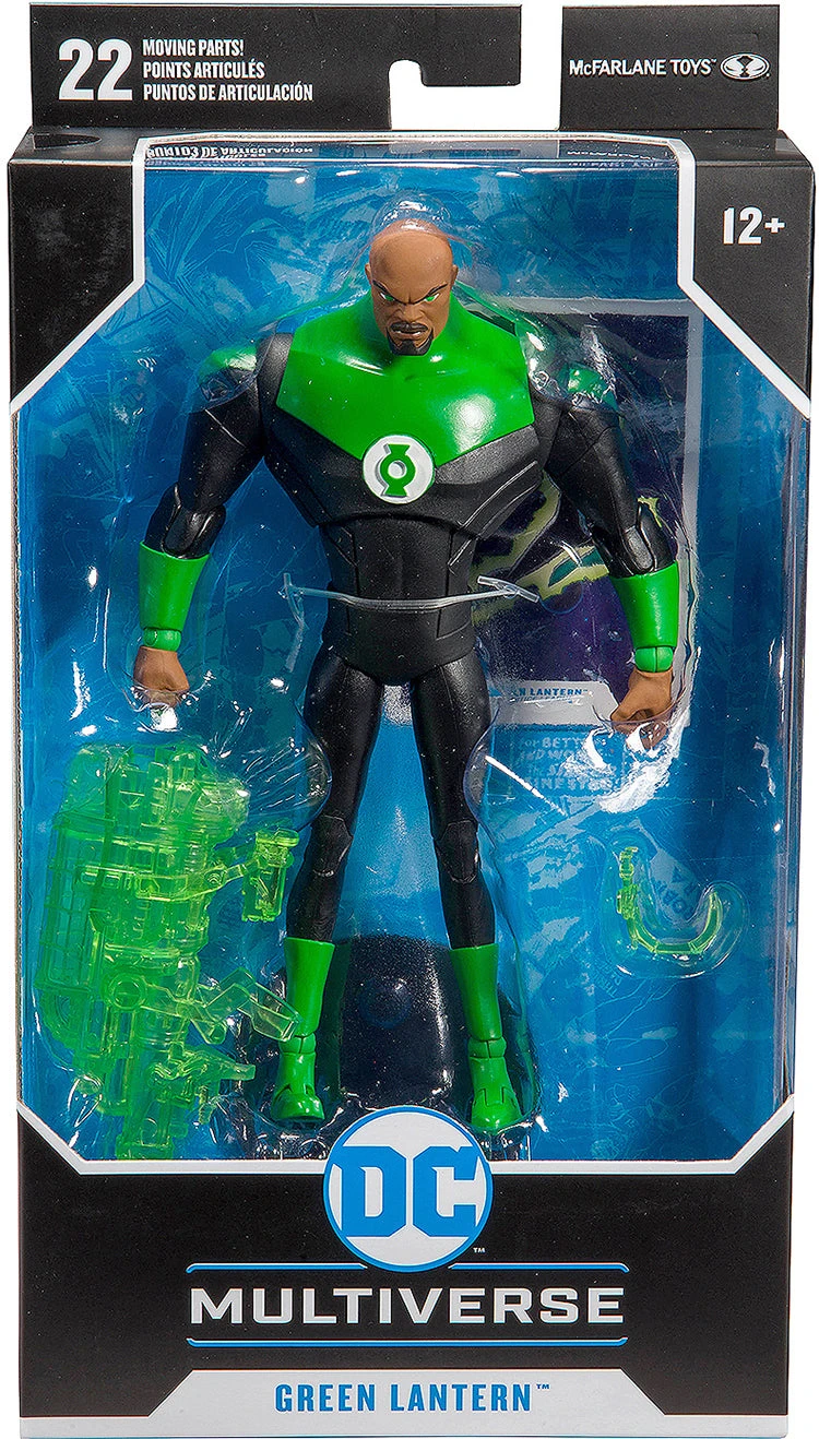 DC Multiverse 7 Inch Action Figure Animated Series - Green Lantern John Stewart 3 DC Multiverse 7 Inch Action Figure Animated Series - Green Lantern John Stewart