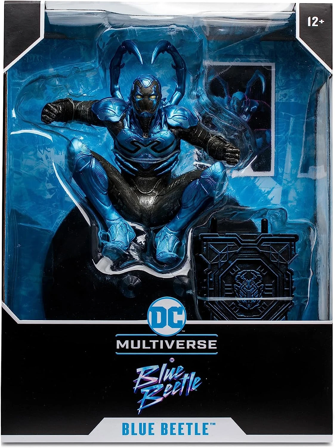 DC Multiverse Blue Beetle 12 Inch Statue Figure - Blue Beetle 3 DC Multiverse Blue Beetle 12 Inch Statue Figure - Blue Beetle