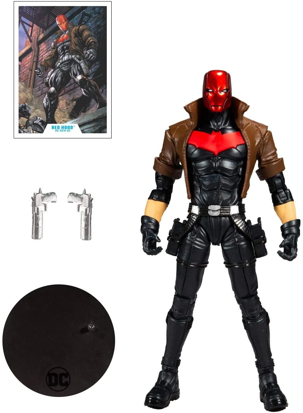 DC Multiverse 7 Inch Action Figure Comic Series Exclusive - Red Hood 4 DC Multiverse 7 Inch Action Figure Comic Series Exclusive - Red Hood - Image 2