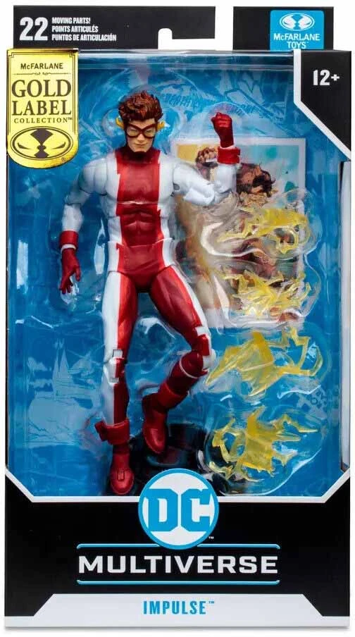 DC Multiverse Comics 7 Inch Action Figure Teen Titans Exclusive - Impulse (Gold Label) 3 DC Multiverse Comics 7 Inch Action Figure Teen Titans Exclusive - Impulse (Gold Label)