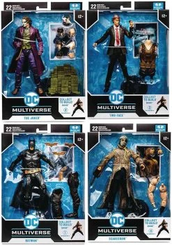 DC Multiverse Dark Knight 7 Inch Action Figure BAF Bane - Set Of 4 (Build-A-Figure Bane)