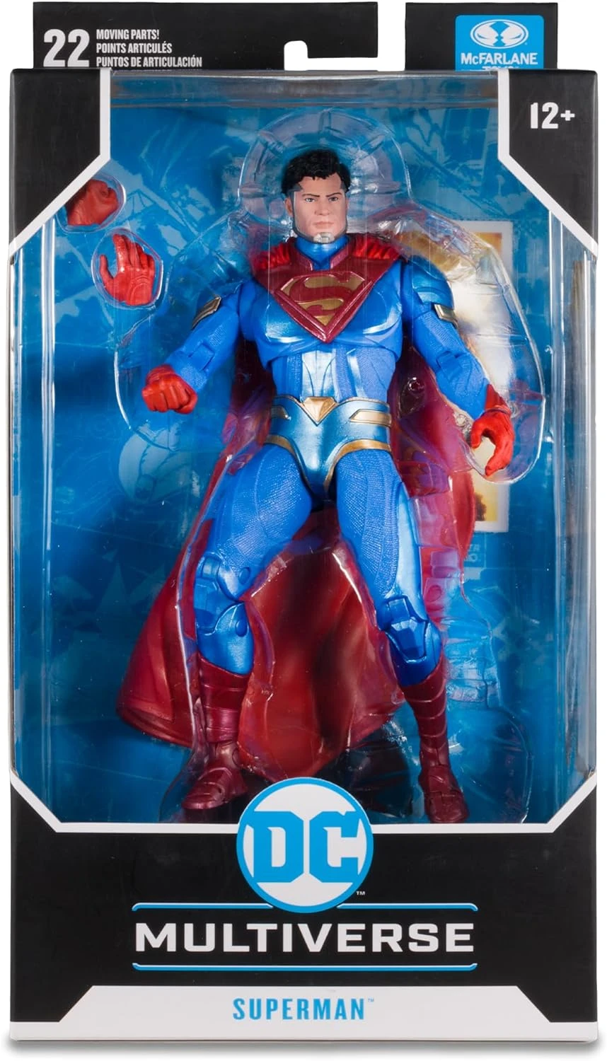 DC Multiverse Injustice 7 Inch Action Figure Gaming Wave 10 - Superman 3 DC Multiverse Injustice 7 Inch Action Figure Gaming Wave 10 - Superman