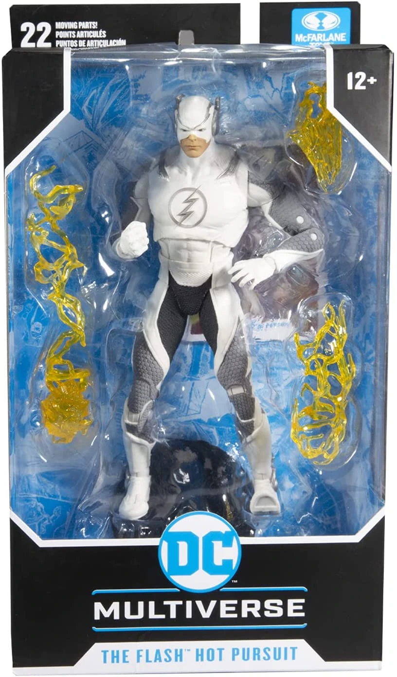 DC Multiverse Injustice 7 Inch Action Figure - The Flash Hot Pursuit (White) 3 DC Multiverse Injustice 7 Inch Action Figure - The Flash Hot Pursuit (White)