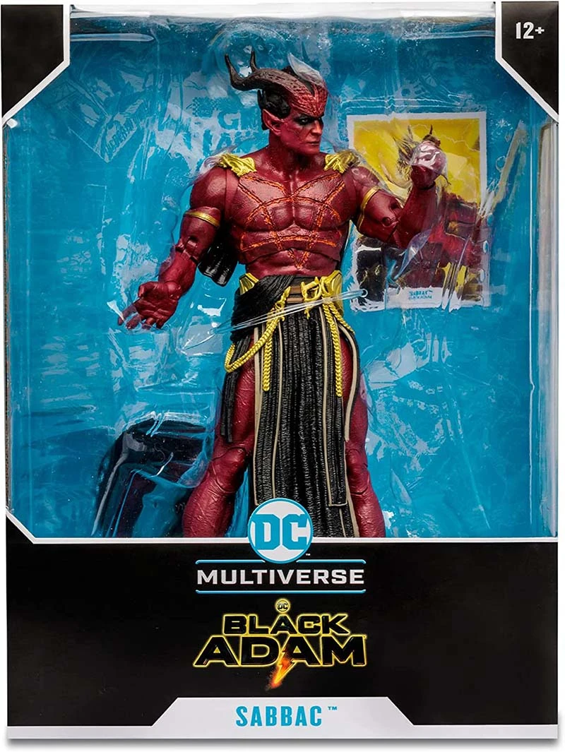 DC Multiverse Movie 10 Inch Action Figure Black Adam Mega - Sabbac 3 DC Multiverse Movie 10 Inch Action Figure Black Adam Mega - Sabbac