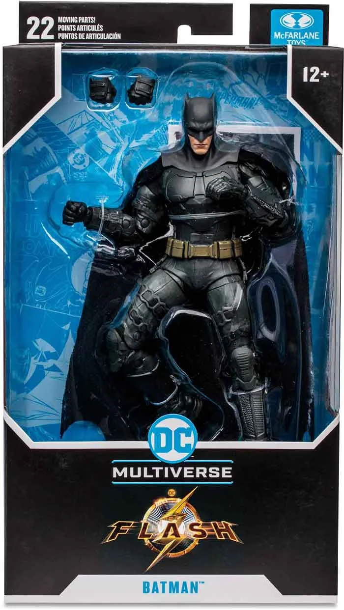 DC Multiverse Movie 7 Inch Action Figure Flash - Batman (Movie Version) 3 DC Multiverse Movie 7 Inch Action Figure Flash - Batman (Movie Version)