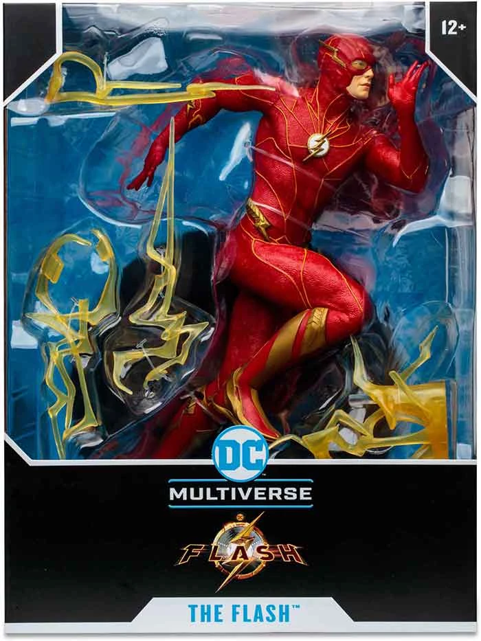 DC Multiverse Movie 12 Inch Statue Figure Flash - The Flash 3 DC Multiverse Movie 12 Inch Statue Figure Flash - The Flash