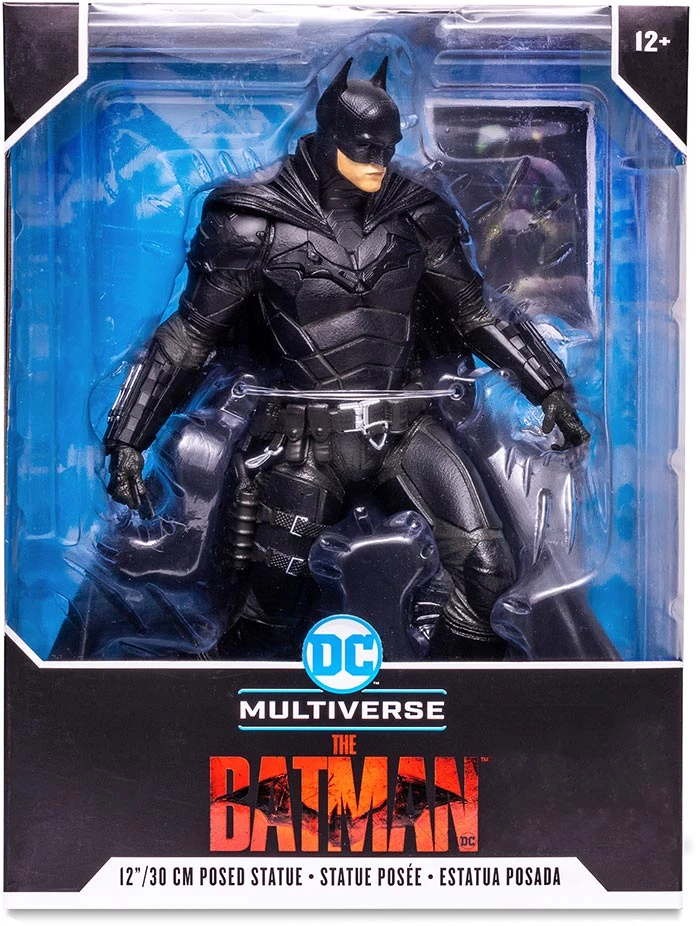 DC Multiverse Movie 12 Inch Statue Figure The Batman - Batman 3 DC Multiverse Movie 12 Inch Statue Figure The Batman - Batman