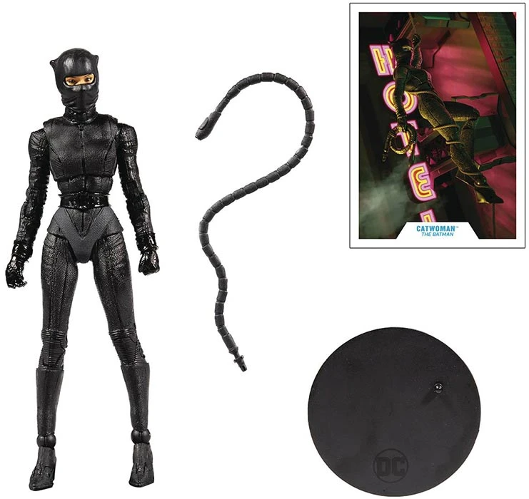 DC Multiverse Movie 7 Inch Action Figure The Batman Wave 1 - Catwoman 4 DC Multiverse Movie 7 Inch Action Figure The Batman Wave 1 - Catwoman - Image 2
