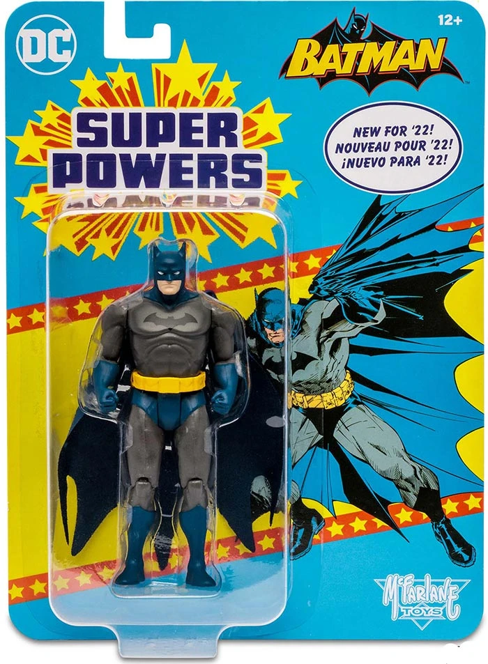 DC Super Powers 4 Inch Action Figure Wave 1 - Batman 3 DC Super Powers 4 Inch Action Figure Wave 1 - Batman