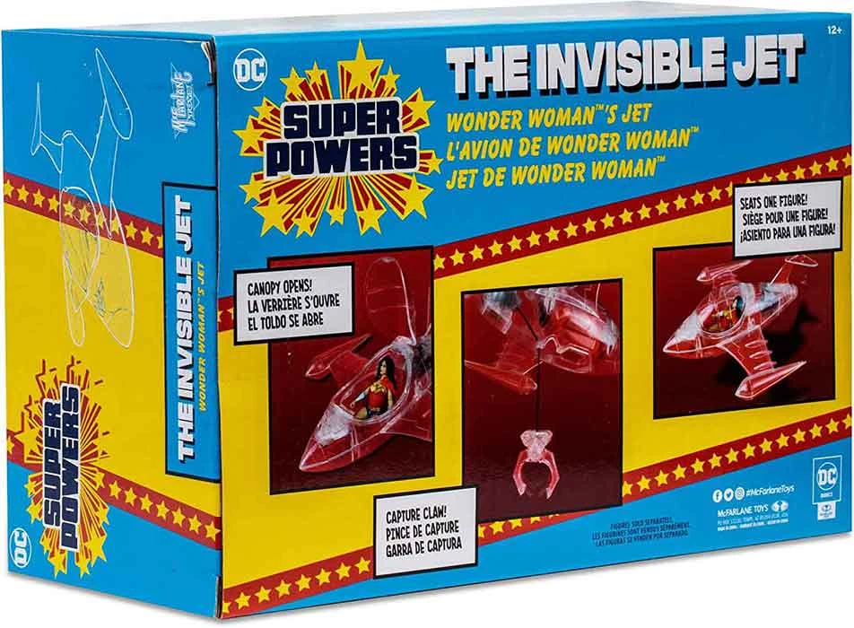 DC Super Powers 4 Inch Scale Vehicle Figure Wave 4 - Invisible Jet 3 DC Super Powers 4 Inch Scale Vehicle Figure Wave 4 - Invisible Jet