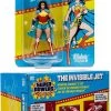 DC Super Powers 4 Inch Scale Vehicle Figure Wave 4 - Set Of 2 (Wonder Woman & Invisible Jet) -Model Toy Discount Store dc super powers wave 4 set of 2 wonder woman invisible jet dcsuppowwwset