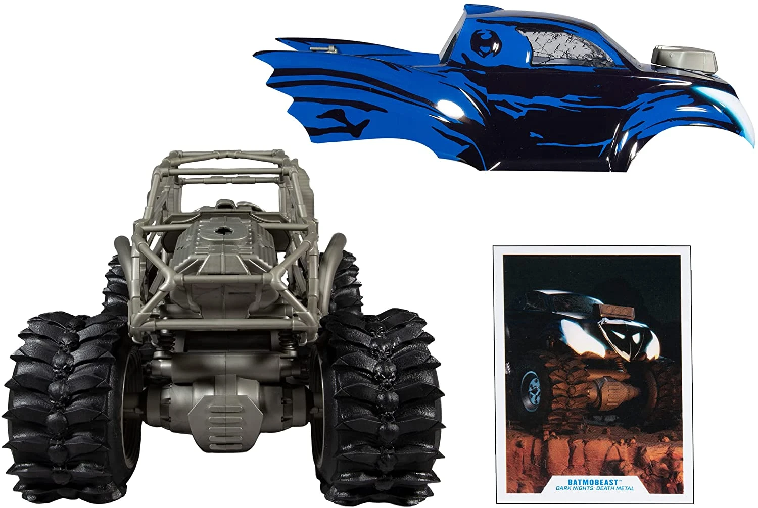DC Multiverse Comic 7 Inch Scale Vehicle Figure Dark Nights Death Metal - Batmobeast 4 DC Multiverse Comic 7 Inch Scale Vehicle Figure Dark Nights Death Metal - Batmobeast - Image 2
