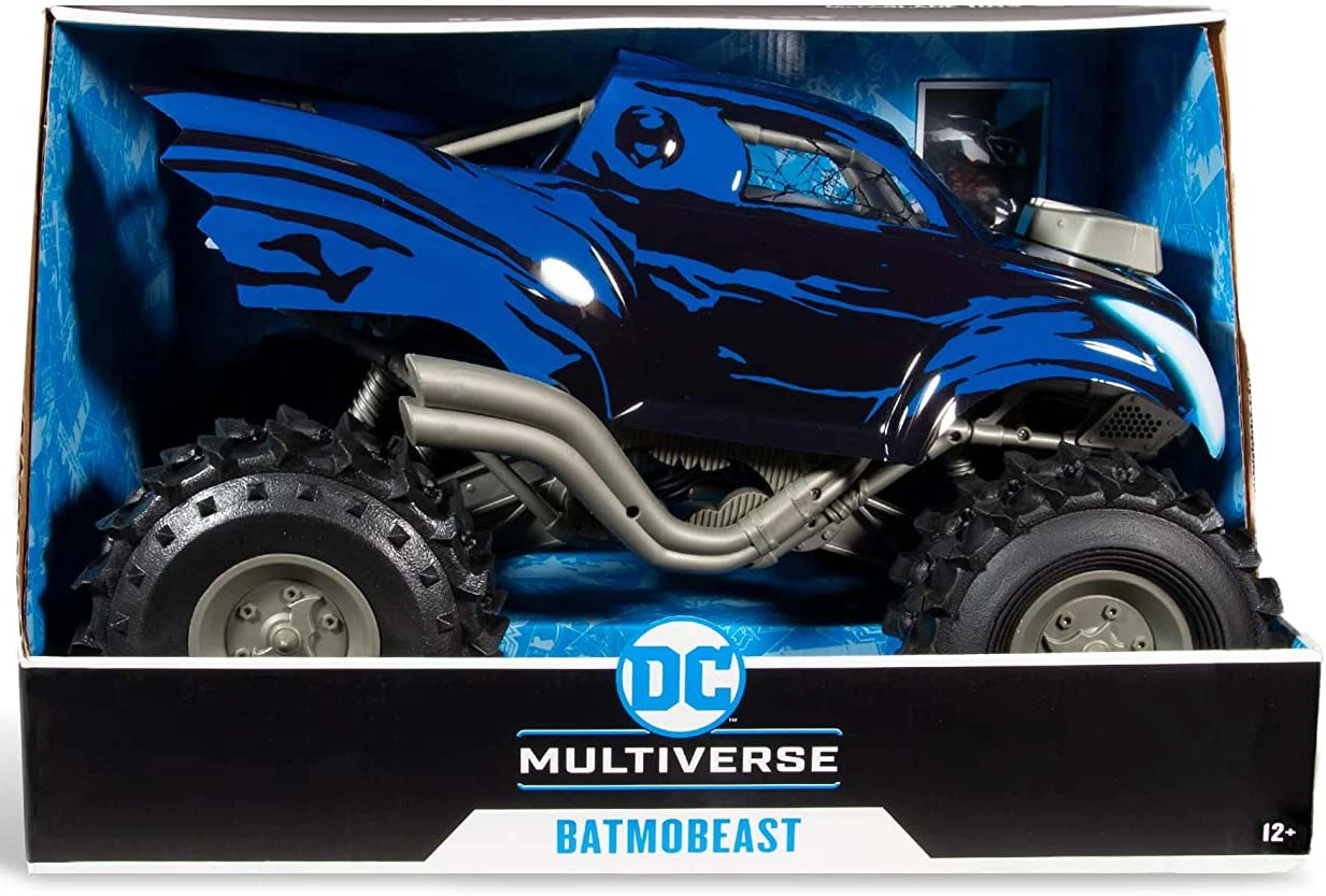 DC Multiverse Comic 7 Inch Scale Vehicle Figure Dark Nights Death Metal - Batmobeast 3 DC Multiverse Comic 7 Inch Scale Vehicle Figure Dark Nights Death Metal - Batmobeast