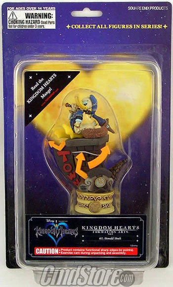 Disney Kingdom Hearts Action Figures Vol. 1: Donald Duck (Non Mint Packaging) 3 Disney Kingdom Hearts Action Figures Vol. 1: Donald Duck (Non Mint Packaging)
