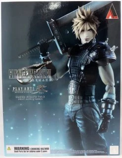 Final Fantasy VII Remake Play Arts Kai 10 Inch Action Figure - Cloud Strife -Model Toy Discount Store final fantasy vii remake play arts kai cloud strife 662248829562 pkg