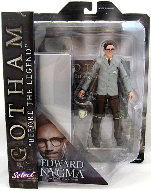 Gotham TV Select 8 Inch Action Figure - Edward Nygma (Sub-Standard Packaging) 3 Gotham TV Select 8 Inch Action Figure - Edward Nygma (Sub-Standard Packaging)