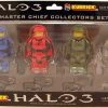 Halo 3 Action Figures Kubricks Series: Master Chief 4-Pack -Model Toy Discount Store halo 3 action figures kubricks series master chief 4 pack image
