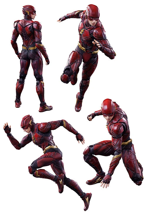 Justice League Movie 10 Inch Acton Figure Play Arts Kai - The Flash 3 Justice League Movie 10 Inch Acton Figure Play Arts Kai - The Flash