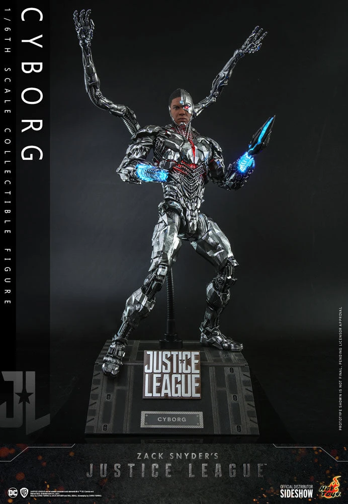 Justice League Snyder Cut 12 Inch Action Figure 1/6 Scale - Cyborg Hot Toys 903120 3 Justice League Snyder Cut 12 Inch Action Figure 1/6 Scale - Cyborg Hot Toys 903120