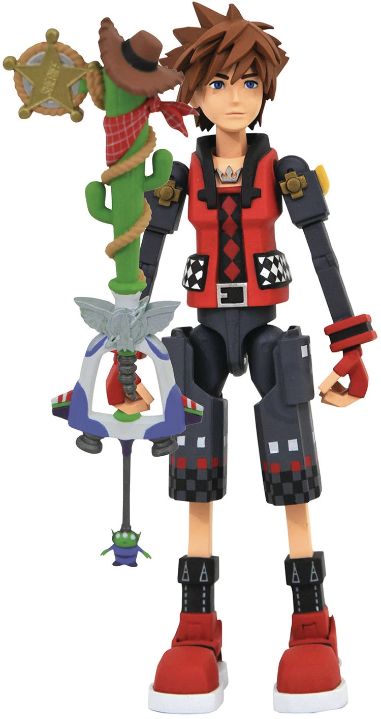 Kingdom Hearts 3 7 Inch Action Figure Select Series - Valor Form Toy Story Sora 3 Kingdom Hearts 3 7 Inch Action Figure Select Series - Valor Form Toy Story Sora