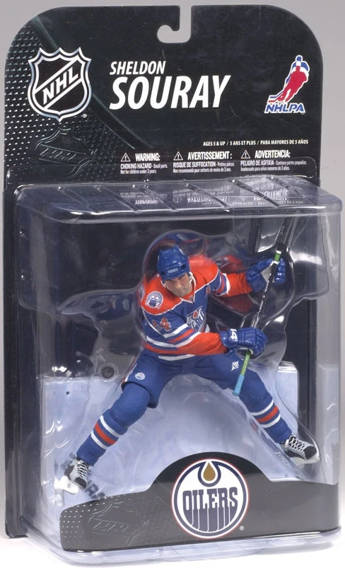 McFarlane NHL Hockey Action Figures Series 21 (2009 Wave 1): Sheldon Souray (Sub-Standard Packaging) 3 McFarlane NHL Hockey Action Figures Series 21 (2009 Wave 1): Sheldon Souray (Sub-Standard Packaging)