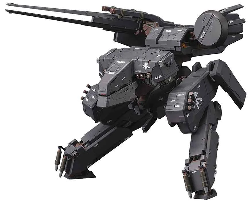 Metal Gear Solid 8 Inch Model Kit - Metal Gear Rex Black Version