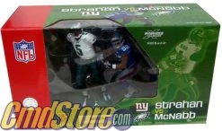 MICHAEL STRAHAN Vs DONOVAN MCNABB Deluxe NFL 2 Figure Pack McFarlane Sportspicks