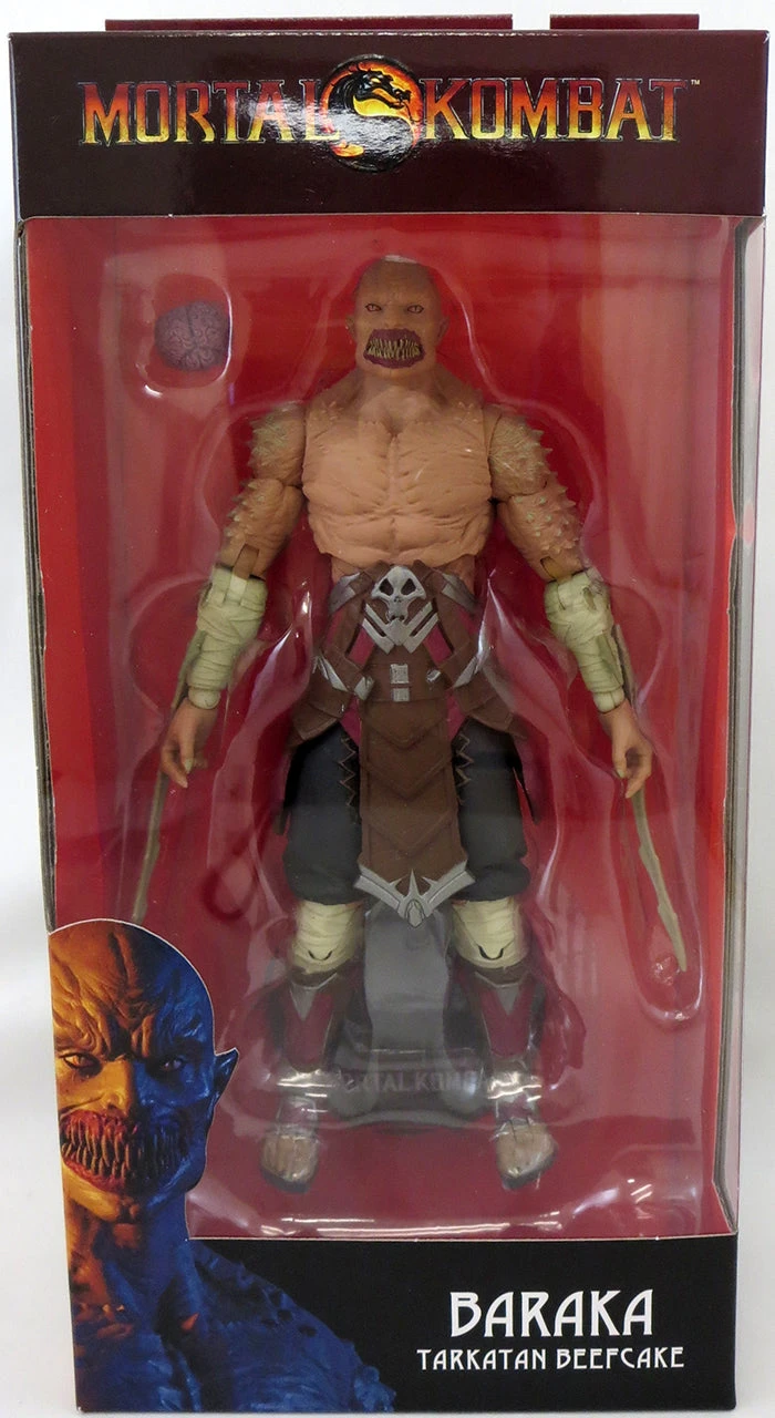 Mortal Kombat 11 7 Inch Action Figure Wave 3 - Baraka (Sub-Standard Packaging)