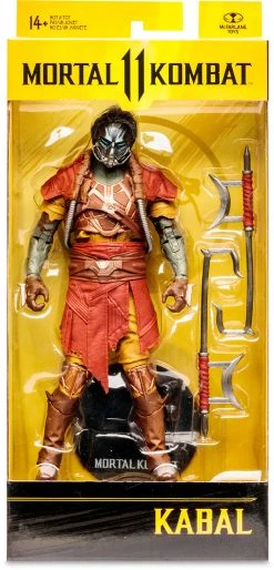 Mortal Kombat 7 Inch Action Figure Wave 10 - Kabal Rapid Red